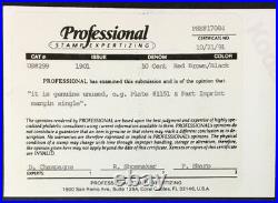 Momen Us #299 Plate Single Mint Og Vlh Xf Pse Cert Lot #96000