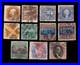 Momen Us Stamps #112-122 Complete Pictorial Set Used Lot #93510