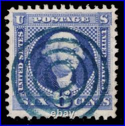 Momen Us Stamps #115 Blue Target Used Vf+ Pf Cert Lot #96811 Momen Us Stamps #115 Blue Target Used Vf+ Pf Cert Lot #96811
