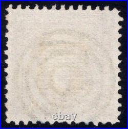 Momen Us Stamps #115 Blue Target Used Vf+ Pf Cert Lot #96811