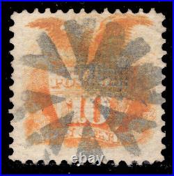 Momen Us Stamps #116 Fancy Cancel Used Lot #77811