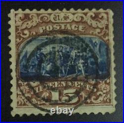 Momen Us Stamps #119 Used Lot #74841