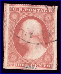 Momen Us Stamps #11 Imperf Used Pse Graded Cert Sup-98j Lot #90592