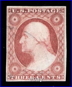 Momen Us Stamps #11 Used Pos 6r3 Pse Graded Cert Xf-90 Lot #94674