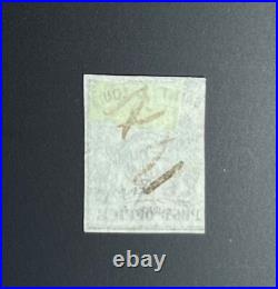 Momen Us Stamps #11x1 St Louis Bear Black On Greenish Used Lot #93970-2