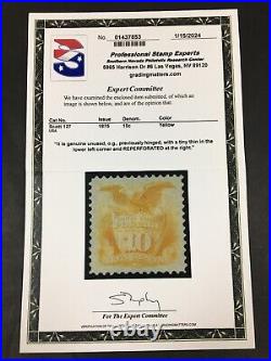 Momen Us Stamps #127 Mint Og H Xf App. Pse Cert Lot #89730