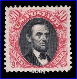 Momen Us Stamps #132 Mint Og H Vf Pf Cert Lot #98467