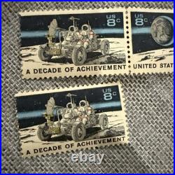 Momen Us Stamps #1434-1435 Var. Major Color Error Mint Og Nh Lot #70808