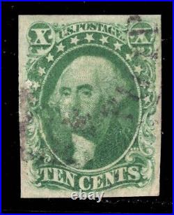 Momen Us Stamps #16 Imperf Used Vf+ Lot #80966