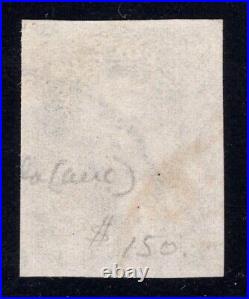 Momen Us Stamps #17 Blue & Orange Used Xf Pf Cert Ex. Wade Saadi Lot #94070