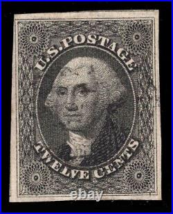 Momen Us Stamps #17 Imperf Used Vf/xf Pf Cert Lot #81773