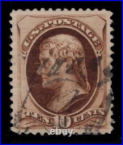 Momen Us Stamps #187 Used Xf Lot #84862