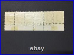 Momen Us Stamps #209 Plate Strip Mint Og Nh Fresh Lot #70055