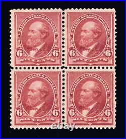 Momen Us Stamps #224 Intact Block Of 4 Mint Og H Lot #91284