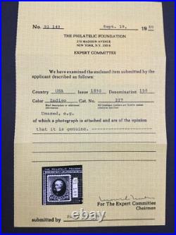 Momen Us Stamps #227 Mint Og Lh Vf Pf Cert Lot #75909