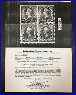 Momen Us Stamps #229 Mint Og Nh Pse Cert Lot #89402