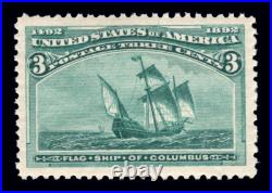 Momen Us Stamps #232 Mint Og Nh Pse Graded Cert Xf-sup 95j Lot #90553
