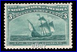 Momen Us Stamps #232 Mint Og Nh Vf Jumbo Lot #83001