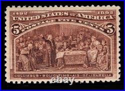 Momen Us Stamps #234 Mint Og Nh Lot #81138