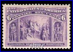 Momen Us Stamps #235 Mint Og Nh Vf+ Lot #93462