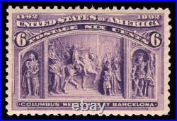 Momen Us Stamps #235 Mint Og Nh Xf Pse Cert Lot #96785