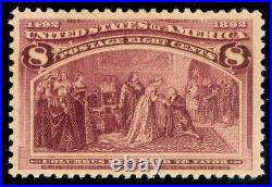 Momen Us Stamps #236 Mint Og Nh Pf Cert Vf/xf Lot #71260