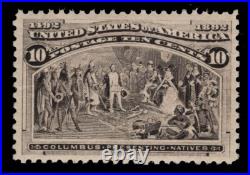 Momen Us Stamps #237 Mint Og Nh Vf/xf Pf Cert Lot #92421