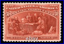 Momen Us Stamps #239 Mint Og Nh Vf+ Pf Cert Lot #96028