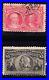 Momen Us Stamps #244-245 Columbians Used Lot #82475