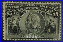 Momen Us Stamps #245 Mint Og H Lot #72391