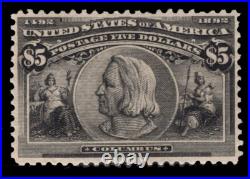 Momen Us Stamps #245 Mint Og H Lot #89632