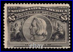 Momen Us Stamps #245 Mint Og Nh Pse Cert Lot #83310