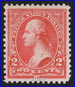 Momen Us Stamps #251 No Wmk Mint Og Nh Vf Pf Cert Lot #98766