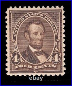 Momen Us Stamps #254 Mint Og Nh Lot #82712