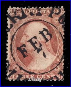 Momen Us Stamps #25 Son Cds Used Ex Wade Saadi Pf Cert Lot #93959