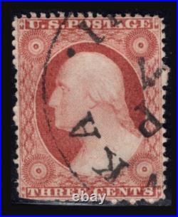 Momen Us Stamps #25a Used Pse Cert Lot #86178