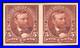 Momen Us Stamps #270p5 Imperf Pair Proof Mint Og Lh Pf Cert Lot #80159