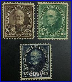 Momen Us Stamps #272-274 Mint Og H Lot #72433