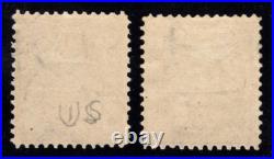 Momen Us Stamps #276-276a Mint Og H Lot #93811