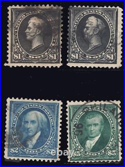 Momen Us Stamps #276-278 Used Lot #80172