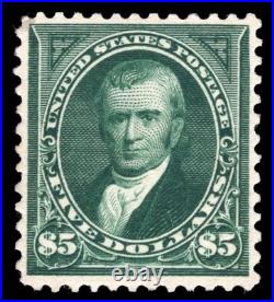 Momen Us Stamps #278 Mint Og Lh Miller Cert Lot #96044