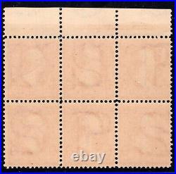 Momen Us Stamps #279b Intact Plate Block Of 6 Mint Og Nh Lot #91972