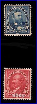 Momen Us Stamps #281-282 Mint Og H Lot #82360