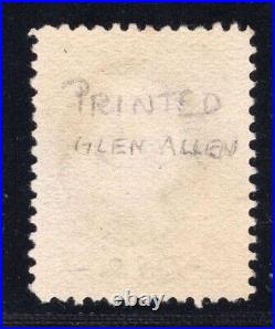 Momen Us Stamps #282 Glen Allen Star Used Lot #81247