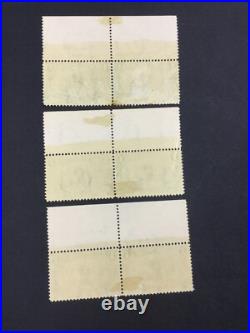 Momen Us Stamps #285 Plate Imprint Pairs Mint Og H Lot #70989