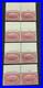 Momen Us Stamps #286 3 Plate Imprint Pairs 728,733,739 Mint Og H Lot #71011