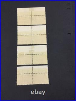 Momen Us Stamps #286 3 Plate Imprint Pairs 728,733,739 Mint Og H Lot #71011