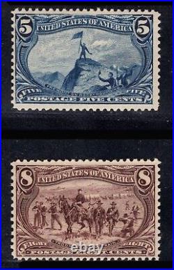 Momen Us Stamps #288-289 Mint Og Nh Lot #86553