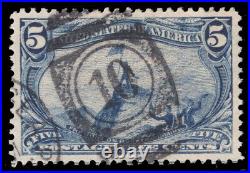 Momen Us Stamps #288 Used Xf-sup Lot #73136