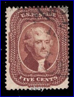 Momen Us Stamps #28 Used Lot #93387